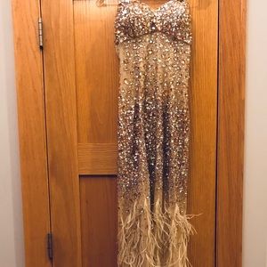 Beautiful long cocktail dress/prom dress